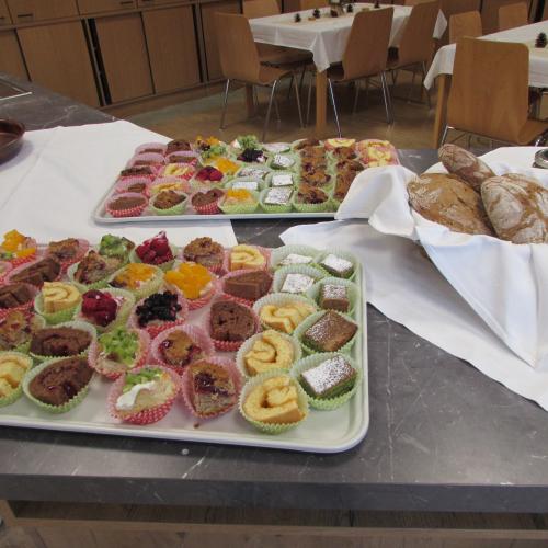 Tag der offenen Tür - Fachbereich Tourismus (Küche) - Kuchenbuffet